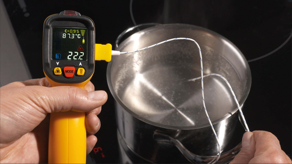 PAN IR-T800+ Profi-Infrarot-Thermometer 12:1 mit Laser-Messkreisanzeige