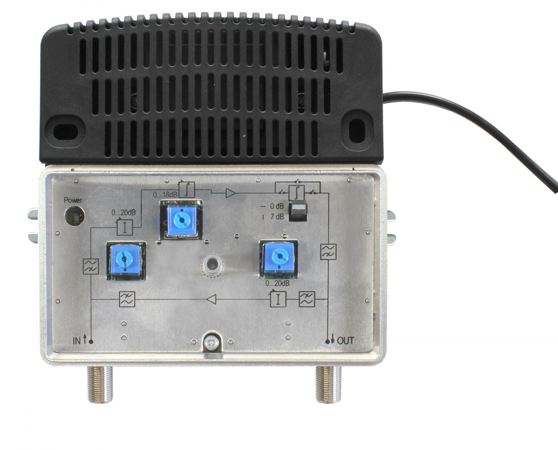 HVB 22 - Breitbandverstärker mit 5-65 / 85-1006 MHz