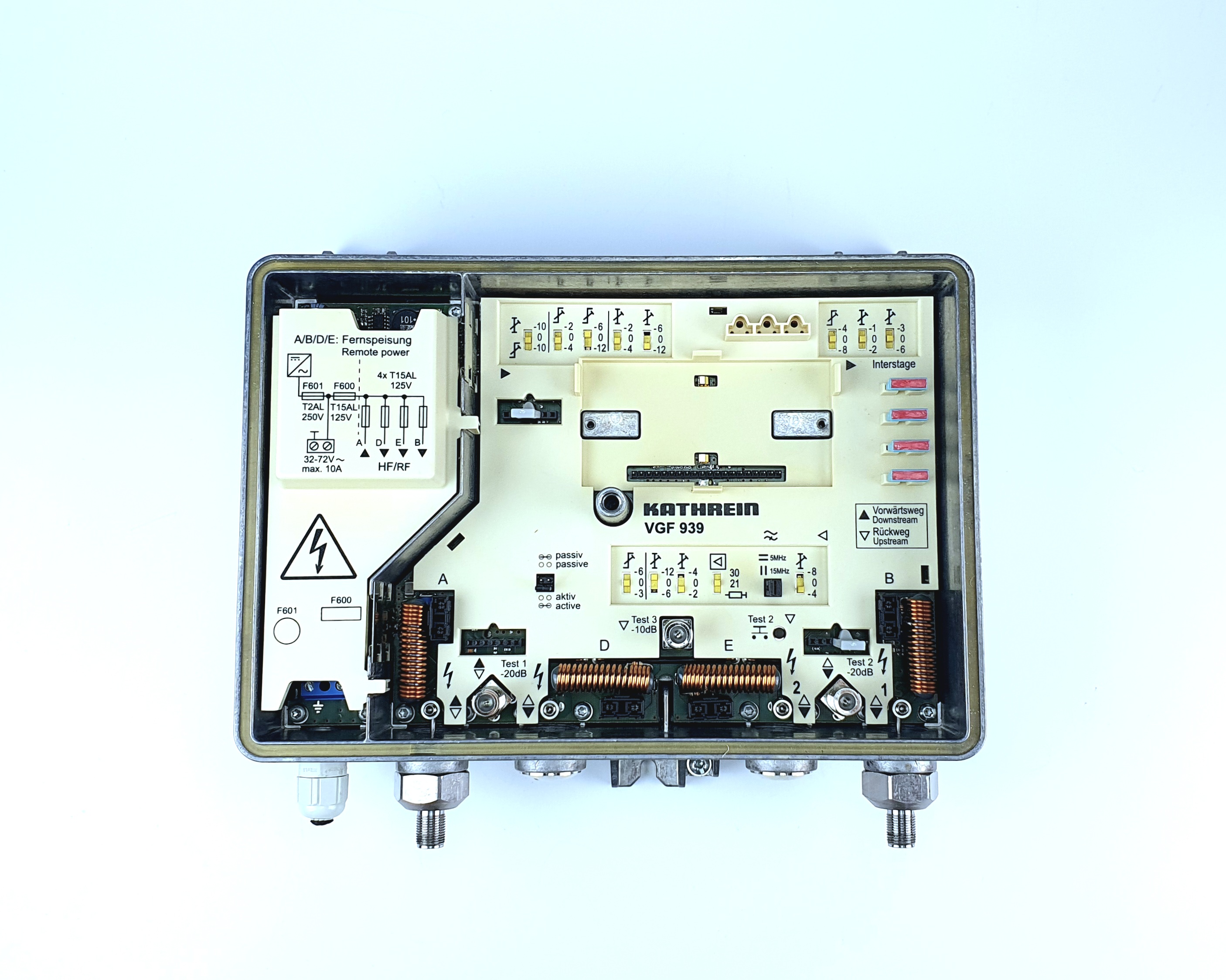 Kathrein VGF 939-1G, ungeregelter Verteilnetz-Verstärker, refurbished