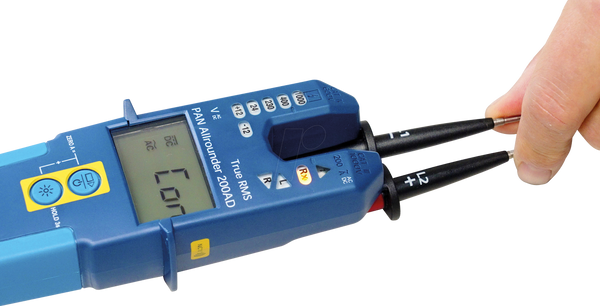 PANCONTROL ALLROUNDER  200AD - Strom-/ Spannungsprüfer LED + LCD 200A AC/DC