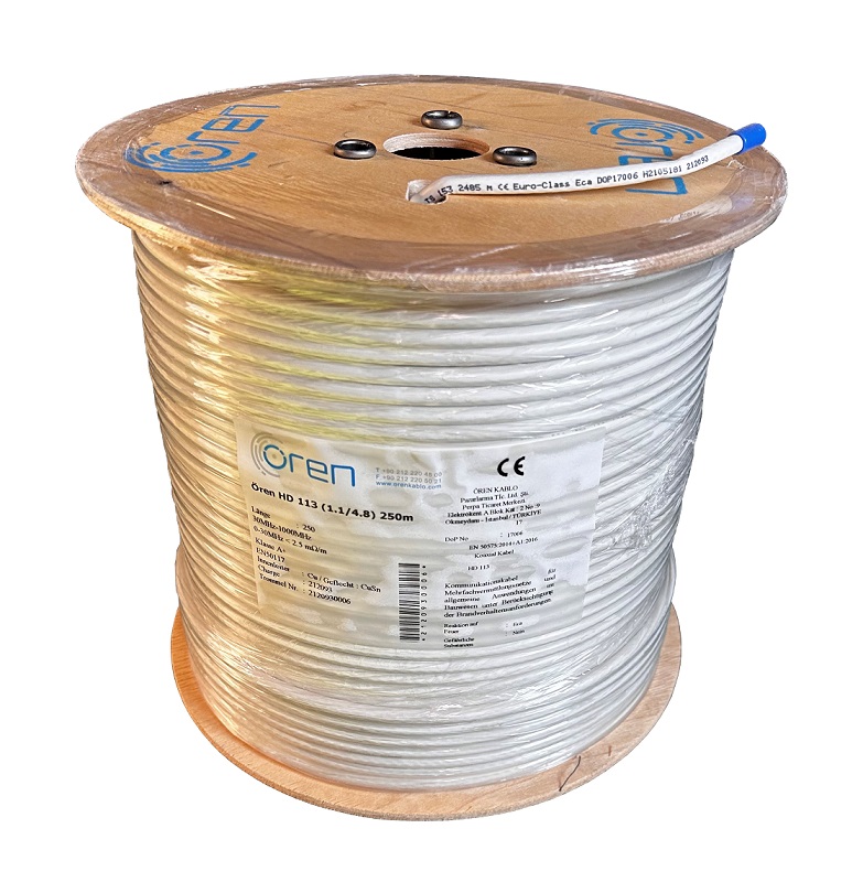 Ören HD 113 RG6 Kabel, 250m