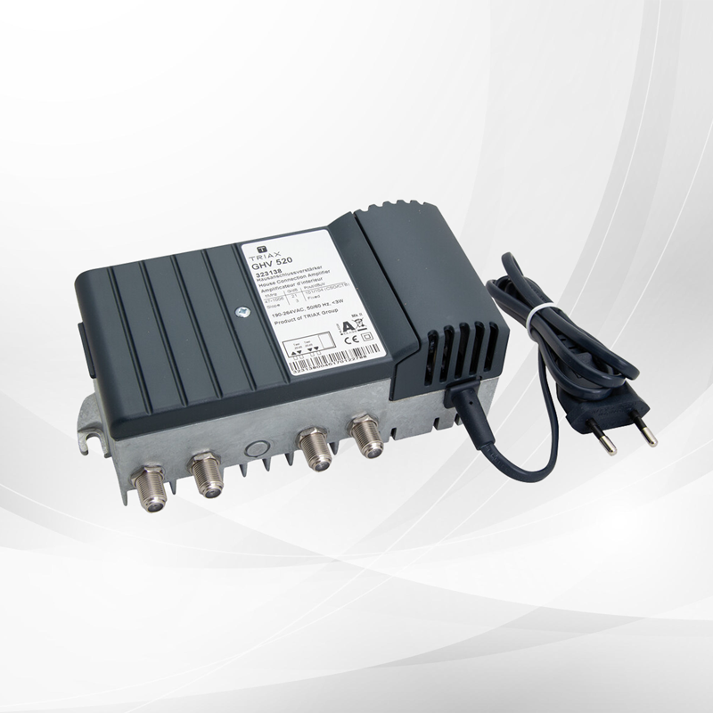 TRIAX GHV 520 Amp 1out 01-21dB Schritt - Verteilverstärker