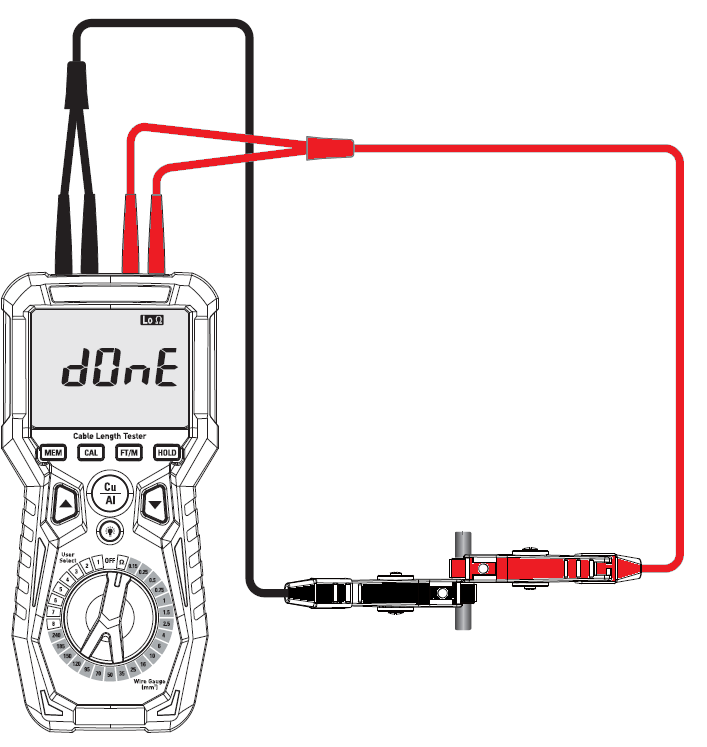 PAN KLM30R - Kabellängen-Messgerät und Milli-Ohmmeter