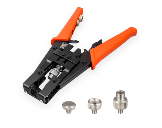 Universal Kompressionszange für F-Stecker und BNC Stecker