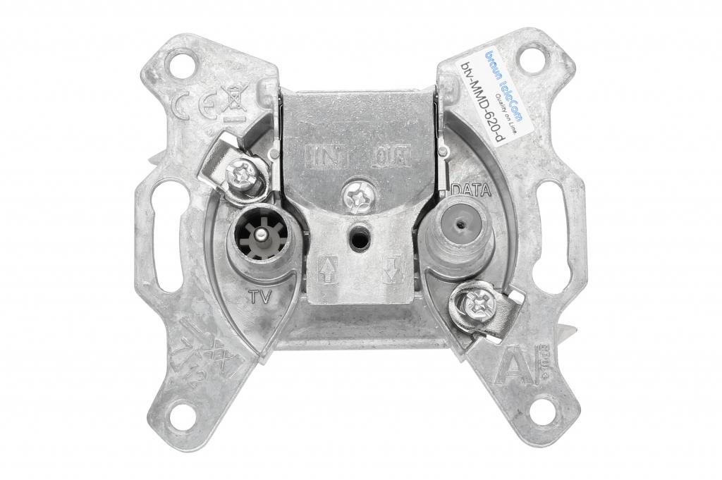 btv-MMD-620-d  - Multimedia-Breitbandstichdose