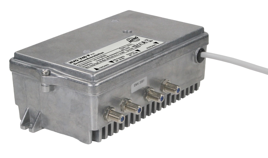 HVO V40 P - Breitbandverstärker mit 5-65 / 85-1006 MHz