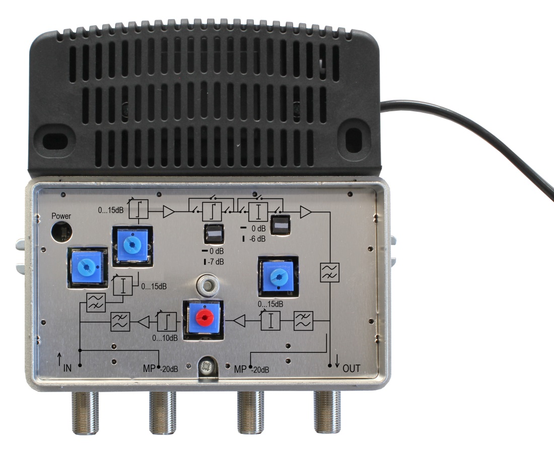 HVC 42 - Breitbandverstärker mit 5-65 / 85-1006 MHz
