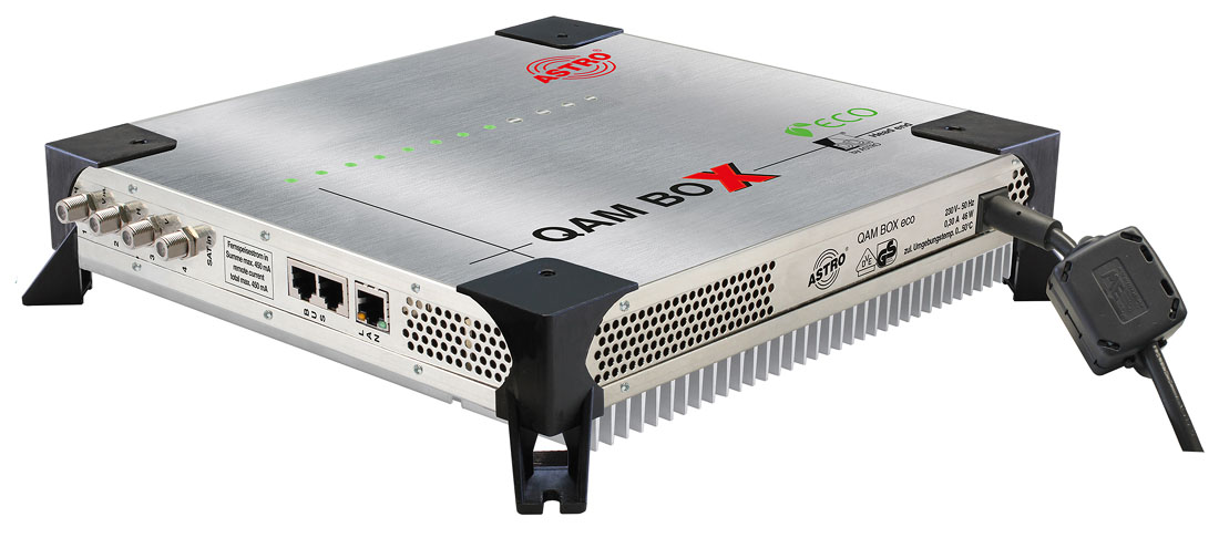 QAM BOX eco 12 - Kompaktkopfstelle DVB-S2 in QAM
