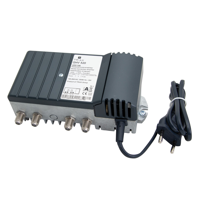 TRIAX GHV 520 Amp 1out 01-21dB Schritt - Verteilverstärker