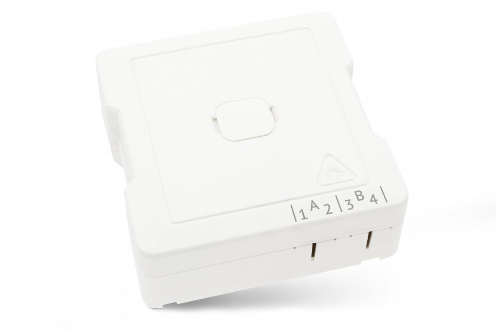 WAVEPACE® FTTH-Anschlussdose FWO-X1, leer