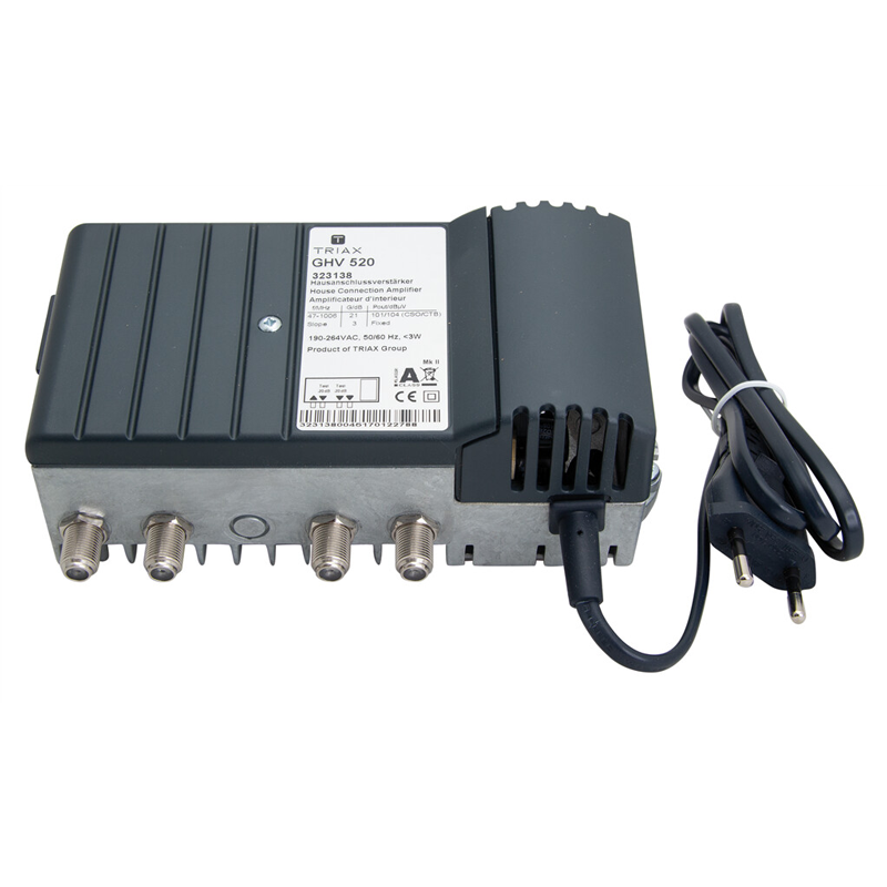 TRIAX GHV 520 Amp 1out 01-21dB Schritt - Verteilverstärker