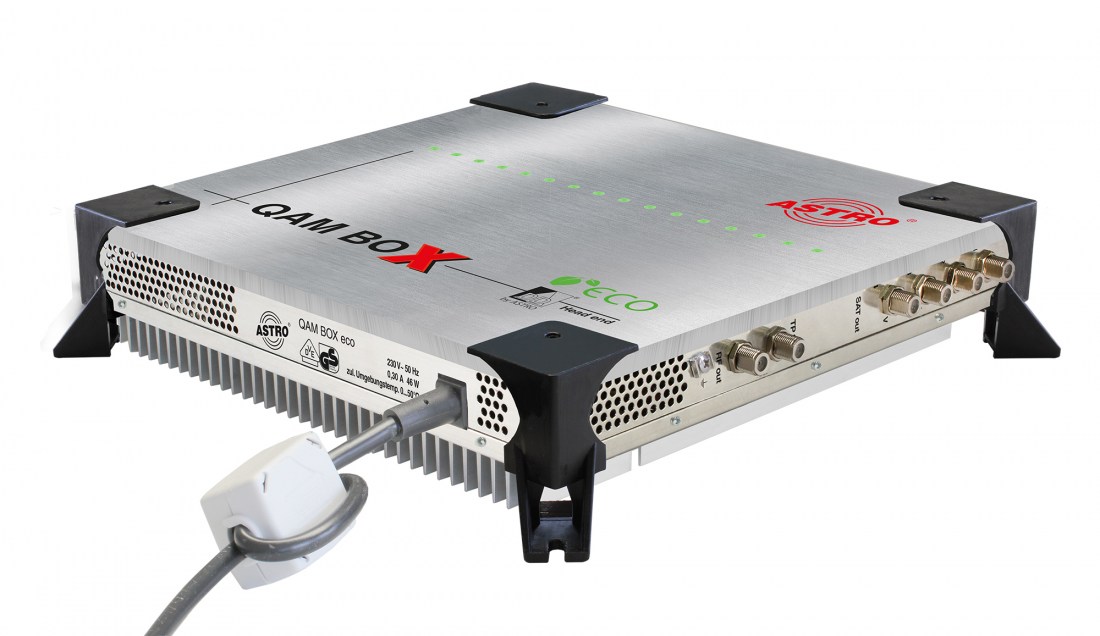 QAM BOX eco 12 - Kompaktkopfstelle DVB-S2 in QAM