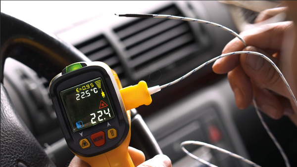 PAN IR-T800+ Profi-Infrarot-Thermometer 12:1 mit Laser-Messkreisanzeige