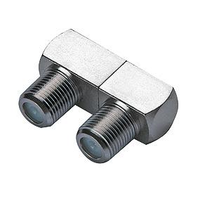 Adapter 180-Ff-Ff-HQ  -  F-Kabelverbinder in U-Form