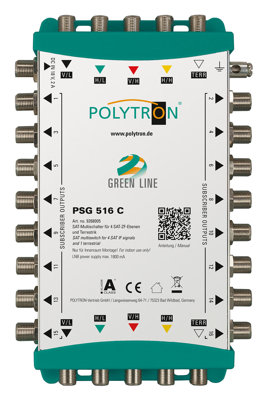 PSG 516 C Polytron Kaskaden-Multischalter