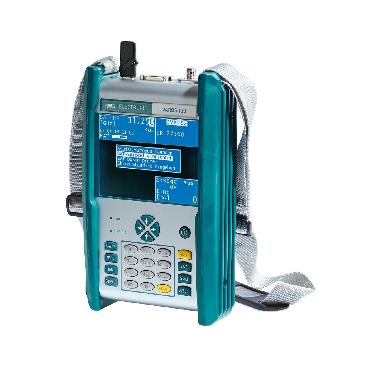 KWS VAROS 109 - Satelliten-Messempfänger