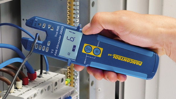 PANCONTROL ALLROUNDER  200AD - Strom-/ Spannungsprüfer LED + LCD 200A AC/DC