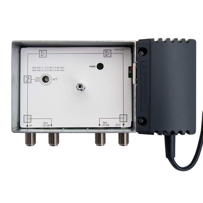 TRIAX GHV 520 Amp 1out 01-21dB Schritt - Verteilverstärker