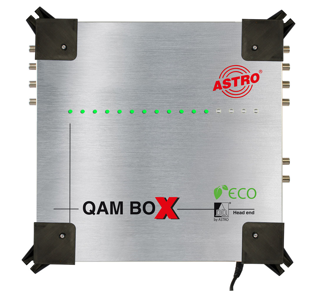 QAM BOX eco 12 - Kompaktkopfstelle DVB-S2 in QAM